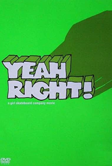 The cover for Girl's Yeah Right skate film