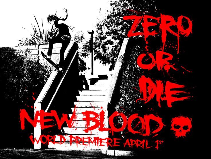 New Blood film cover by Zero Skateboards
