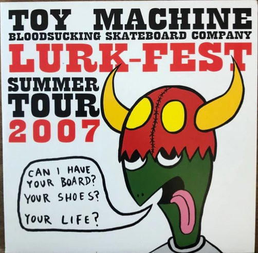 Lurk Fest Summer Tour by Toy Machine video cover
