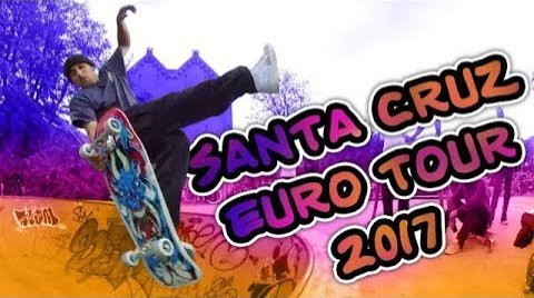 The Santa Cruz Euro Tour 2017 by Santa Cruz Skateboards video cover