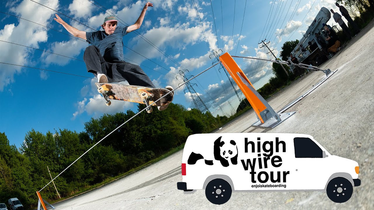 High Wire Tour Enjoi Skateboards video cover