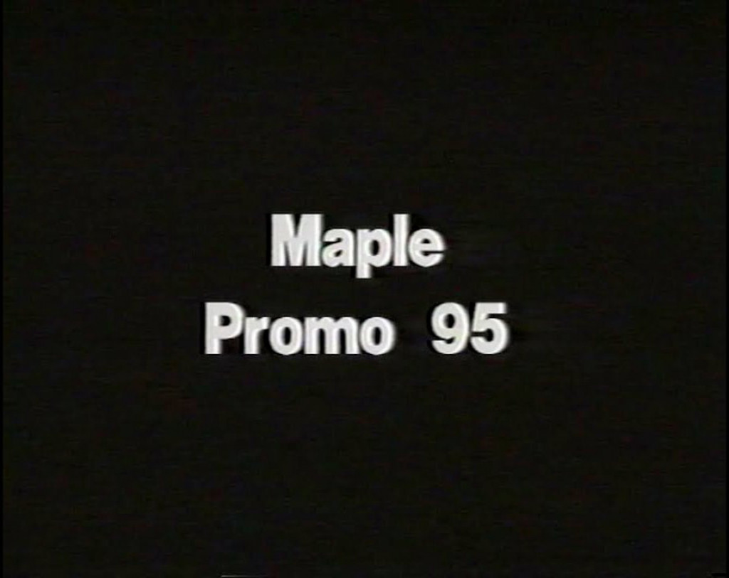 Promo '95 by Maple Skateboards video cover