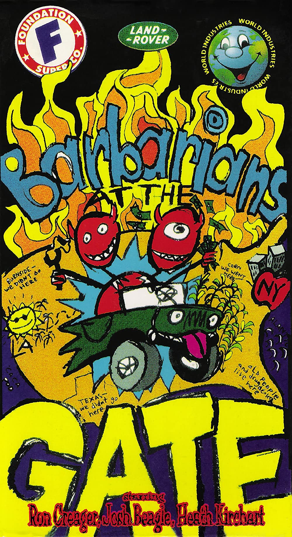 Barbarians At The Gate by Foundation Skateboards