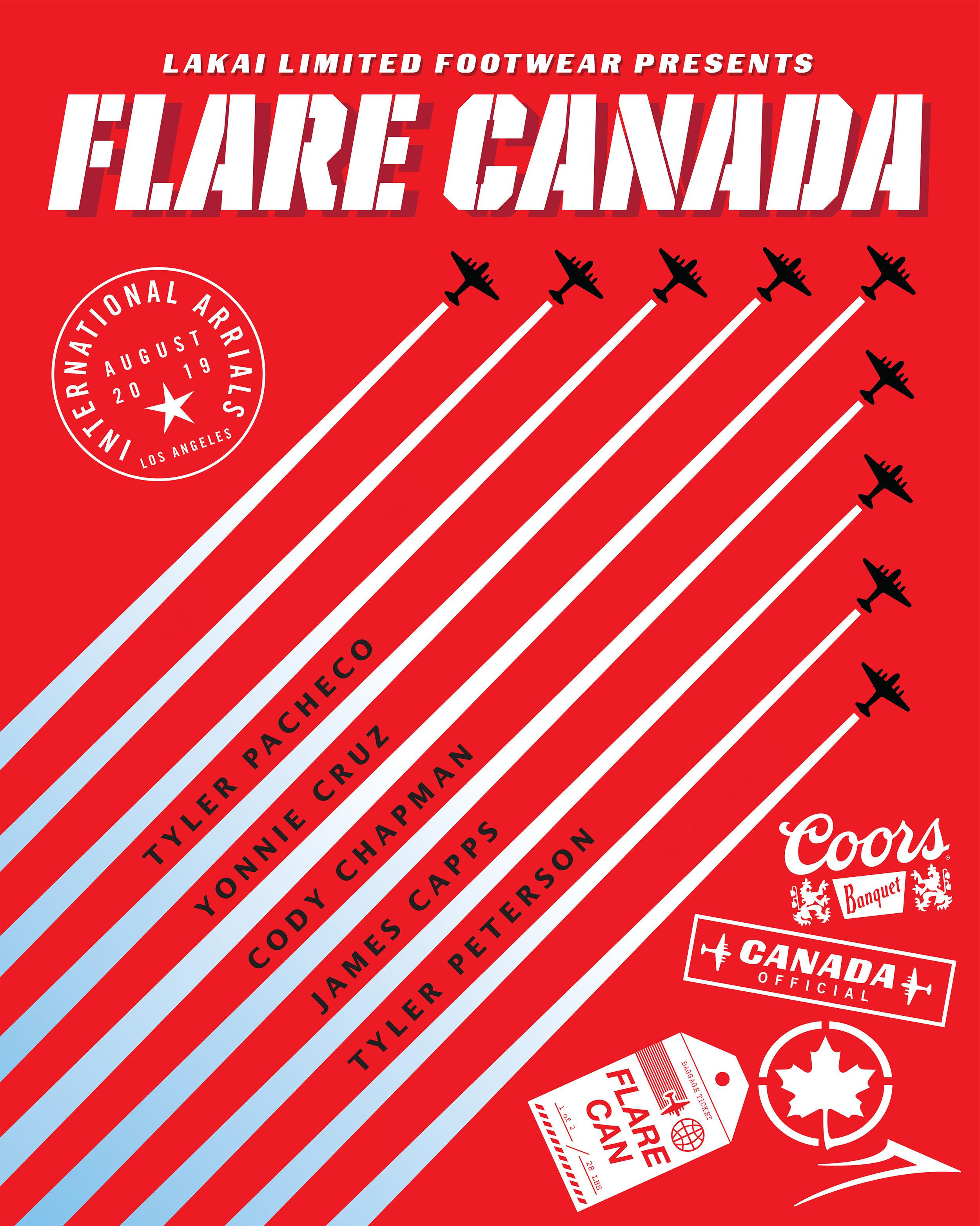 Lakai Flare Canada Tour