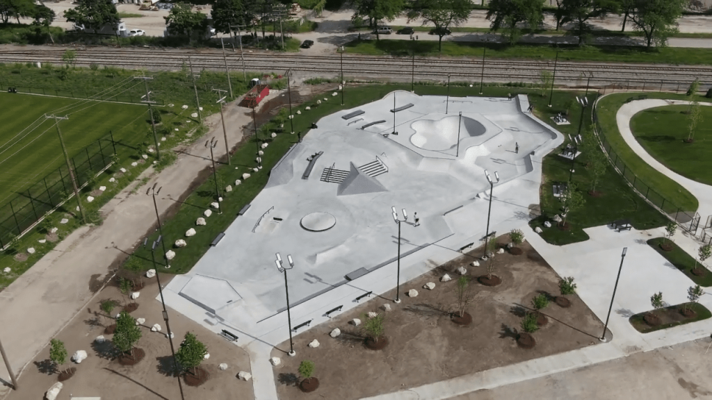 Detroit Riverside Skatepark