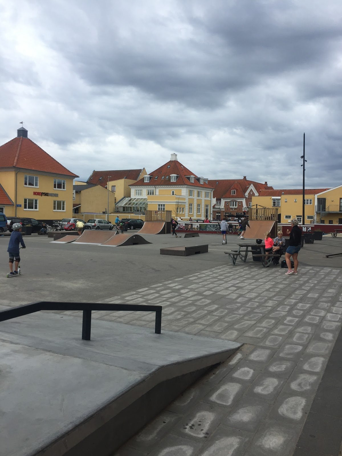 There are big plans to expand Skagen skatepark. The locals talks of new ramps and elements made of concrete. What will actually happen is still uncertain.The municipality are in charge of construction and they have not yet contacted the local people who use the skatepark. At present, the park consists of wooden obstacles. There is a manual pad, a wooden speed bump, fly-outs, ledges, stair sets and a mini concrete bank.The project is interesting as the park is already a small but nice skatepark.If you have any information about Skagen Skatepark, we would love to hear from you. You can contact us by sending an email to: info@skatein.com