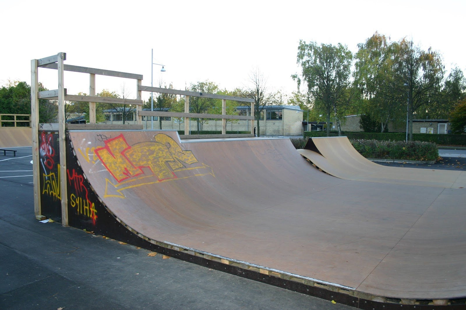Unfortunately, there is no information or any pictures from this skatepark yet. We would like to gather as much information as possible about Denmark’s skateparks on our site, so we would love your inputs.Do you have any pictures of the park, general information or would you like to describe it for us, please&nbsp;don’t hesitate to make an edit or any changes.Thanks a lot for your help!
