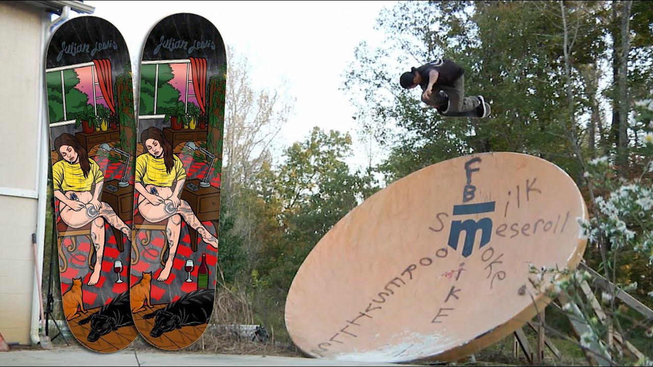 New Julian graphic by Van Eggers out now!<br /><br />www.foundationskateboards.com