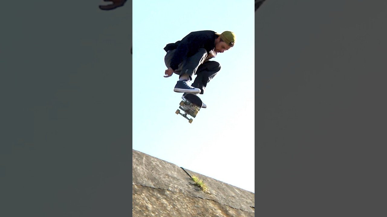 Cody Chapman drops a kickflip for the ages in his Antihero part 🌉