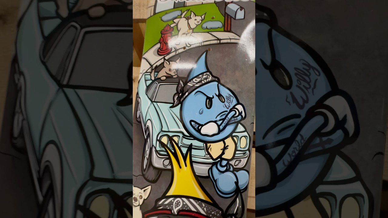 New artwork by Nick Barthe. Our decks are available at allineedskate.com