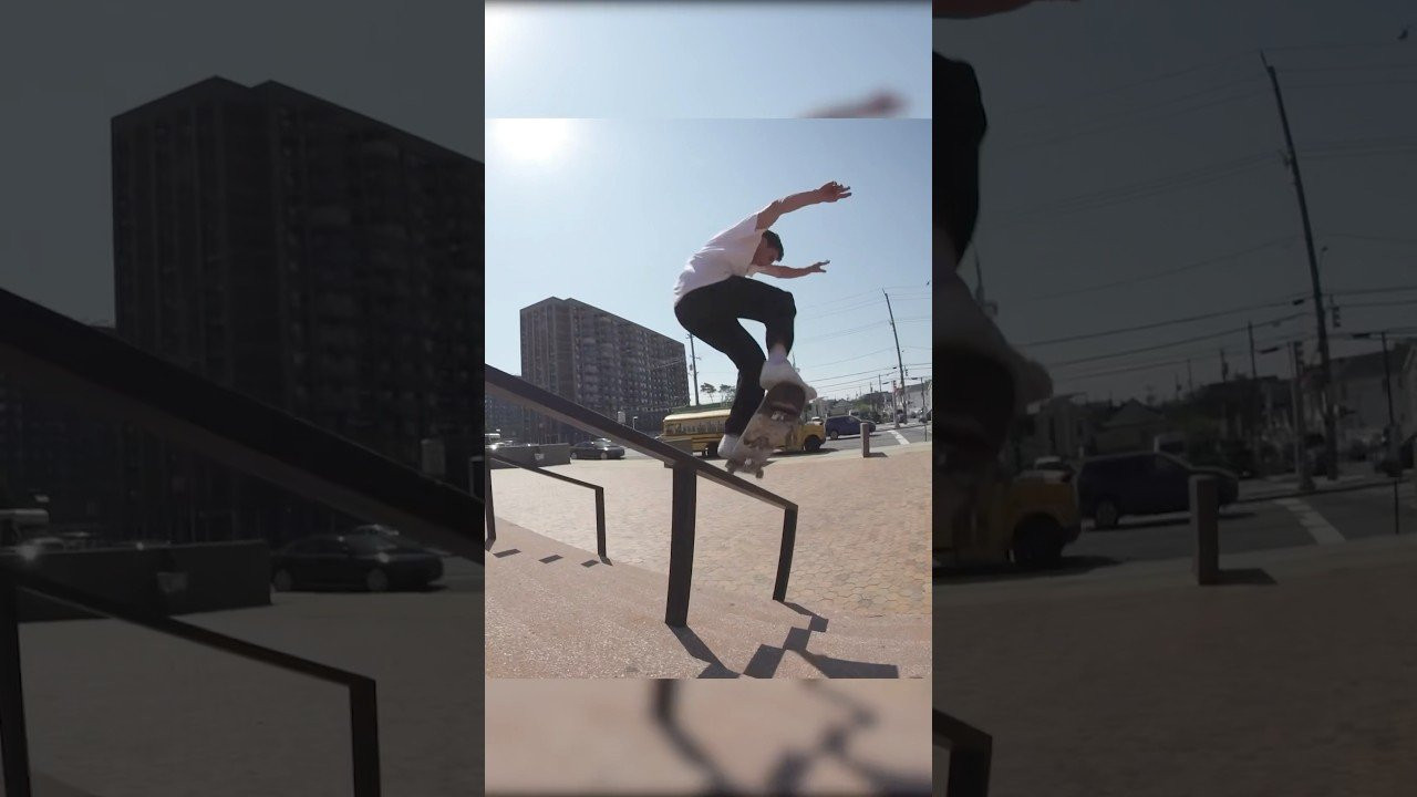 Frankie puts in a fight for every clip on the East Coast's most iconic spots. From Rockaway Beach to Miami, these tricks warrant the celebrations.