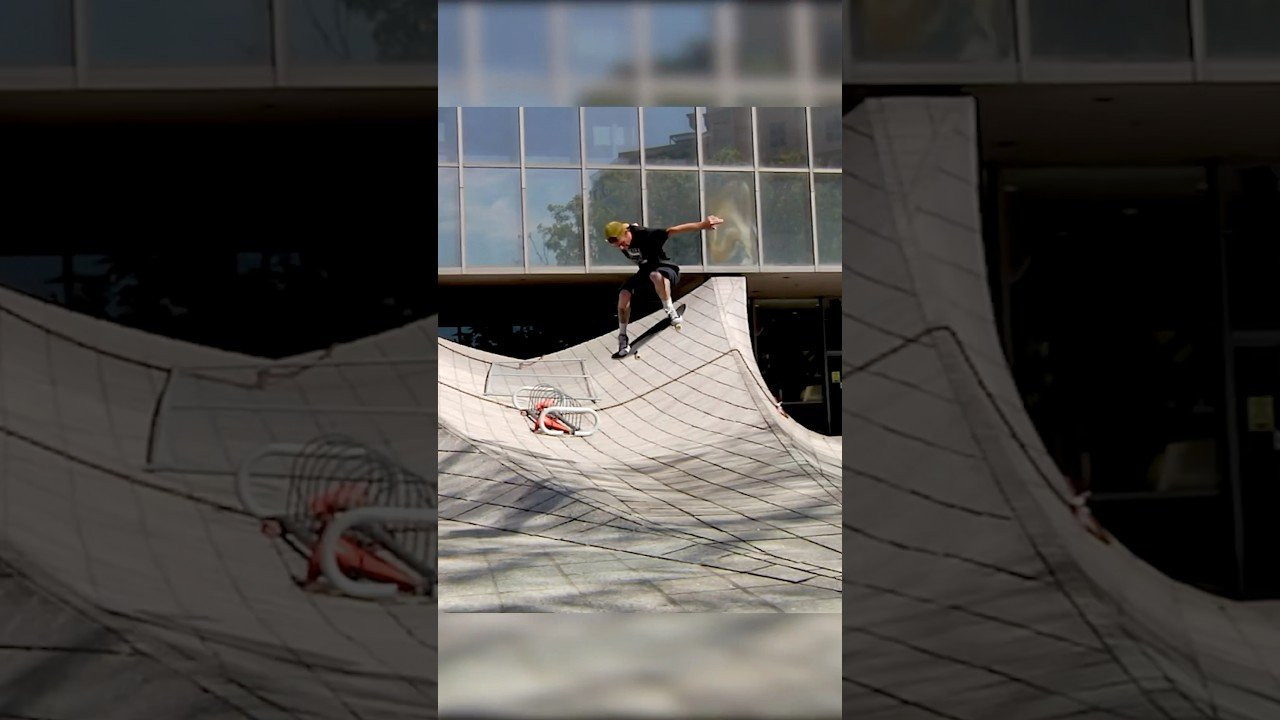 Cold Dawg jumps in with the 1-8 crew, unleashing a full-speed assault on every spot in his path. Cover, pro board, and killer part in the same month?? C’mon!!!