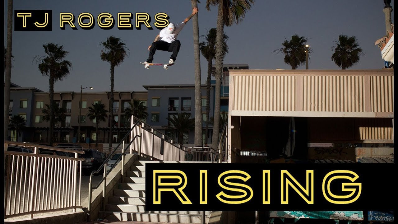 Subscribe to The Berrics 👉http://bit.ly/TheBerricsYoutube<br /><br />TJ Rogers elevates the game with his latest part, "RISING." Filmed by Mike Aldape, Eric Clavel, Chase Gabor, Aleks Lewandowski, Devin Lopez, Jordan Moss, Tyrone Monroe, and Wade Power. <br /><br />A limited quantity of signed Tj Rogers Blind Reaper decks are available in The Canteen now! 👉https://canteen.theberrics.com/<br /><br />Daily Videos and more: http://theberrics.com<br />Like The Berrics on Facebook: http://fb.com/berrics<br />Follow The Berrics on Instagram: http://instagram.com/berrics<br />Follow The Berrics on Twitter: http://twitter.com/berrics<br />Follow The Berrics on Snapchat: @TheBerrics