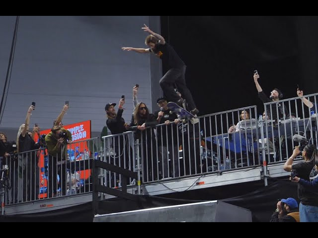 From the qualifiers to the finals to ringing the bell in the Best Trick. Another year for Simple Session in Estonia is in the books. Sky Brown and Hampus Winberg took top honors while Jaime Mateu and Greyson Fletcher went off in the Best Trick, and of course Greyson's tail drop on the course that went viral over the weekend.<br />Give this whole vid a watch, the skating is incredible.<br />Full article and results at skateboarding.com<br />Video: https://www.instagram.com/rainerkaur/