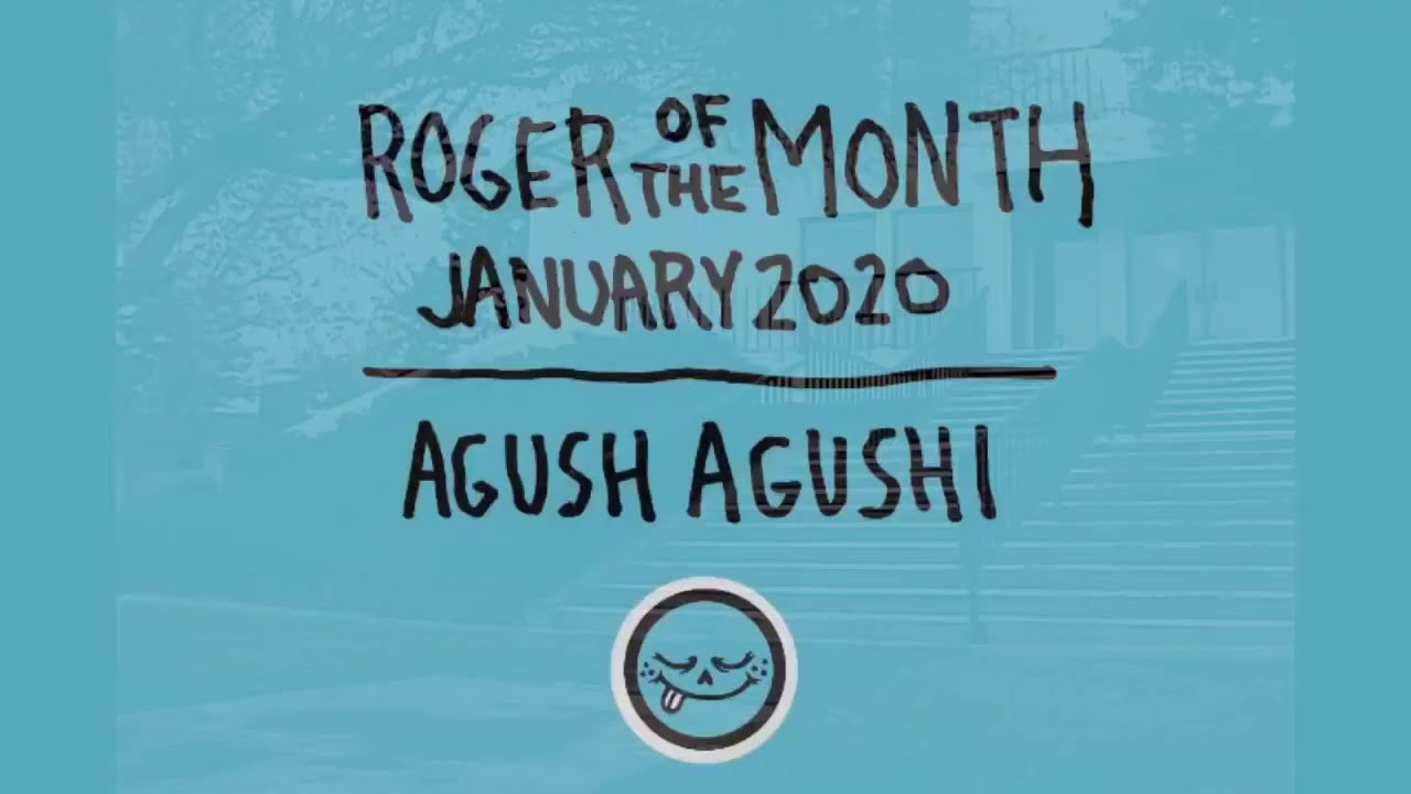 Roger of the Month January 2020: Agush Agushi from Albuquerque, NM.<br />We didn't even watch his footage. We just picked him because we liked his name. <br /><br />Filmed by Dean Kubasek - riding for Filter skateshop<br /><br />To submit your footage for Roger of the Month consideration, send a video part (without music) to: rogerofthemonth@gmail.com. Winners get a box of Roger radness and are part of the team for one month. When the month is over, they get kicked off and replaced by the next ROTM. Hey, it worked for Clint Walker, Cole Wilson, Ryan Spencer, Joey Guevara, AJ Zavala, Preston Harper and Stephen Lawyer. Are you next?