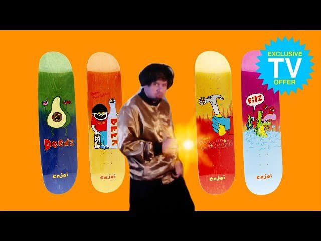 shop-- https://thankyousupply.com/enjoi<br /> subscribe-- http://bit.ly/SubscribeEnjoi<br /> instagram-- https://www.instagram.com/enjoi<br /> facebook-- https://www.facebook.com/enjoi<br /> twitter-- https://twitter.com/enjoi<br /> <br /> #enjoi #skateboarding #enjoiskateboarding
