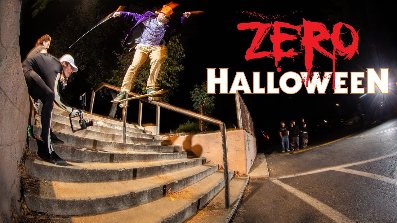 Night Of The Living Shred revisited. The Zero team visits Stix Skateshop in Claremont & sessions the 10 stair rail at Claremont high.<br /><br />Filmed & edited by: Vinny Dalfio<br />Music by: John Carpenter, Cody Carpenter & Daniel Davies