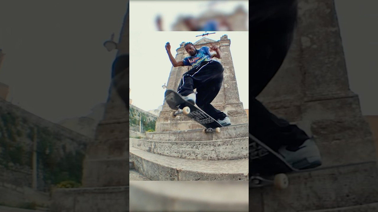 Jahmir Brown is PRO AF for Palace Skateboards 🍾