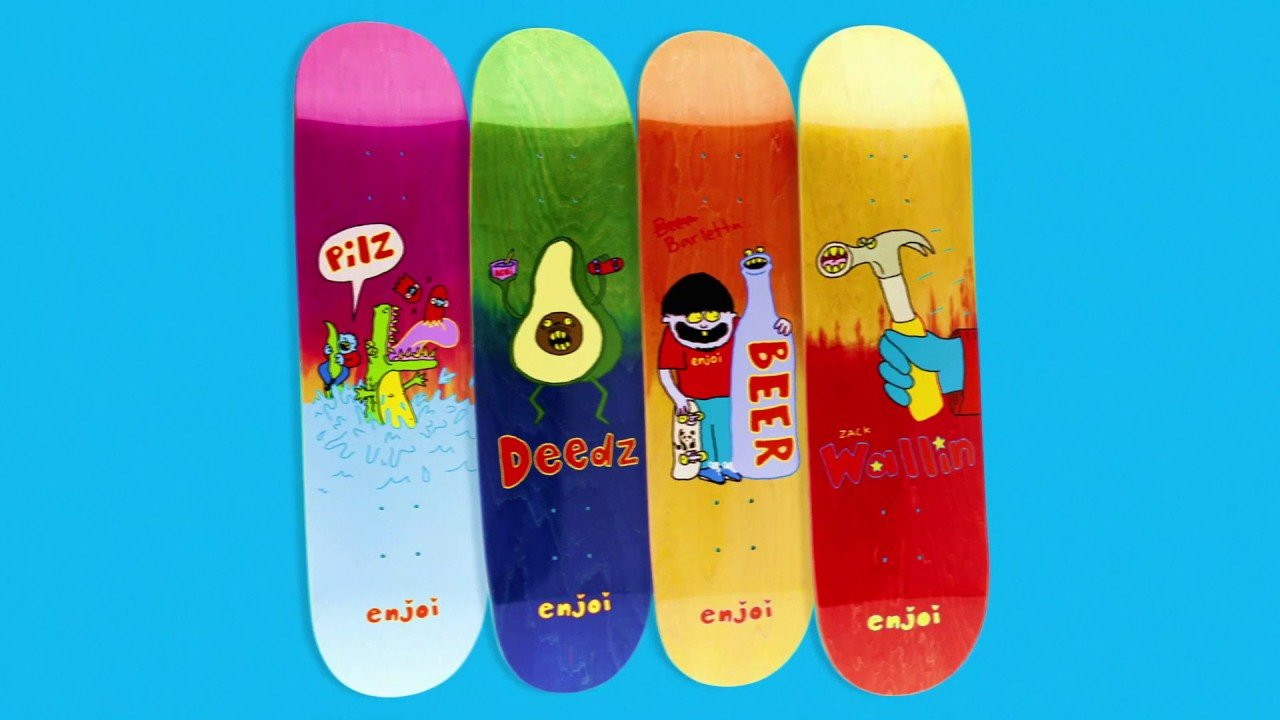 shop-- https://thankyousupply.com/enjoi<br /> subscribe-- http://bit.ly/SubscribeEnjoi<br /> instagram-- https://www.instagram.com/enjoi<br /> facebook-- https://www.facebook.com/enjoi<br /> twitter-- https://twitter.com/enjoi<br /> <br /> #enjoi #skateboarding #enjoiskateboarding