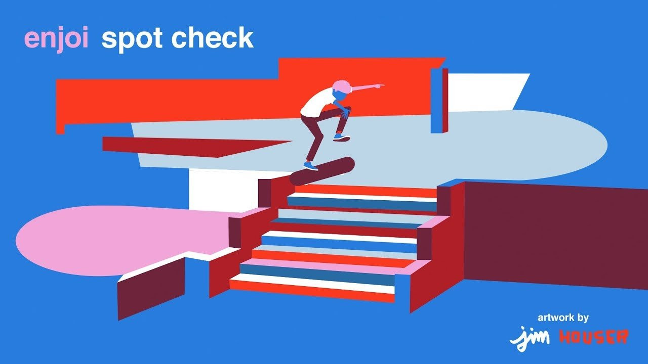 spot checkin with enzo, zack, ben, samarria, & louie. <br /><br />shop-- https://thankyousupply.com/enjoi<br />subscribe-- http://bit.ly/SubscribeEnjoi<br />instagram-- https://www.instagram.com/enjoi<br />facebook-- https://www.facebook.com/enjoi<br />twitter-- https://twitter.com/enjoi<br /><br />#enjoi #skateboarding #enjoiskateboarding