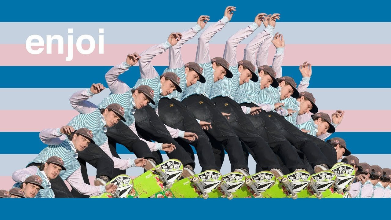 Skating is all about lines..going this way or that, there is no right or wrong! You can follow the lines or you can create your own! Sit back and relax and watch the enjoi team create their own lines weaving around the city. tight stripe premium knit tee now available at: https://thankyousupply.com/enjoi<br /><br />subscribe-- http://bit.ly/SubscribeEnjoi<br />instagram-- https://www.instagram.com/enjoi<br />facebook-- https://www.facebook.com/enjoi<br />twitter-- https://twitter.com/enjoi<br />#enjoi #skateboarding #enjoiskateboarding