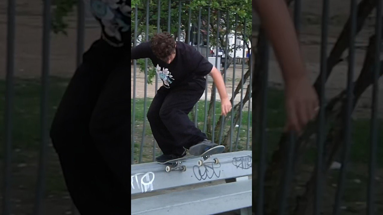 Trent Mcclung with a crazy ledge combo in Portugal while filming for our 2022 video ‘DEFINE’.<br /><br />Filmed by Alan Hannon and Eric Iwakura <br /><br /><br />►Subscribe to Primitive Skate: http://bit.ly/prmtvsub<br /><br /><br />🔥 Follow us:<br />Instagram: http://instagram.com/primitiveskate<br /><br />💰 Shop:<br />http://primitiveskate.com<br /><br />Primitive Skateboarding was established in early 2014 by Paul Rodriguez and Heath Brinkley. Our pros are Paul Rodriguez, Tiago Lemos, Miles Silvas, Spencer Hamilton, Robert Neal, Carlos Ribeiro, Wade Desarmo, Franky Villani, Giovanni Vianna, Trent McClung and Tre Williams. Ams: Kyonosuke Yamashita, Dylan Jaeb,Filipe Mota, and Jonny Hernandez.