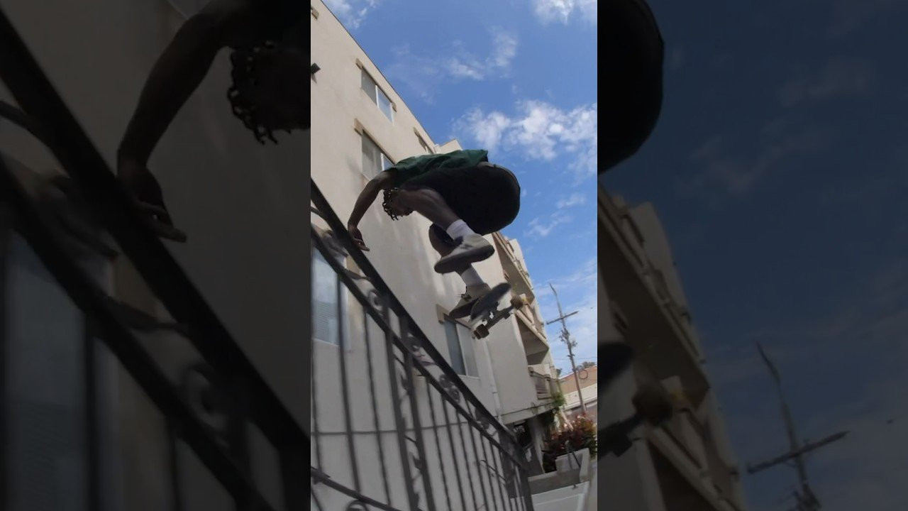 Tre sending a Nollie flip over this rail in the streets of La as seen in our 2022 video ‘Define’.<br /><br />Filmed by Alex Kissinger and Jake Leger <br /><br /><br />► Subscribe to Primitive Skate: http://bit.ly/prmtvsub<br /><br /><br />🔥 Follow us:<br />Instagram: http://instagram.com/primitiveskate<br /><br />💰 Shop:<br />http://primitiveskate.com<br /><br />Primitive Skateboarding was established in early 2014 by Paul Rodriguez and Heath Brinkley. Our pros are Paul Rodriguez, Tiago Lemos, Miles Silvas, Spencer Hamilton, Robert Neal, Carlos Ribeiro, Wade Desarmo, Franky Villani, Giovanni Vianna, Trent McClung and Tre Williams. Ams: Kyonosuke Yamashita, Dylan Jaeb,Filipe Mota, and Jonny Hernandez.