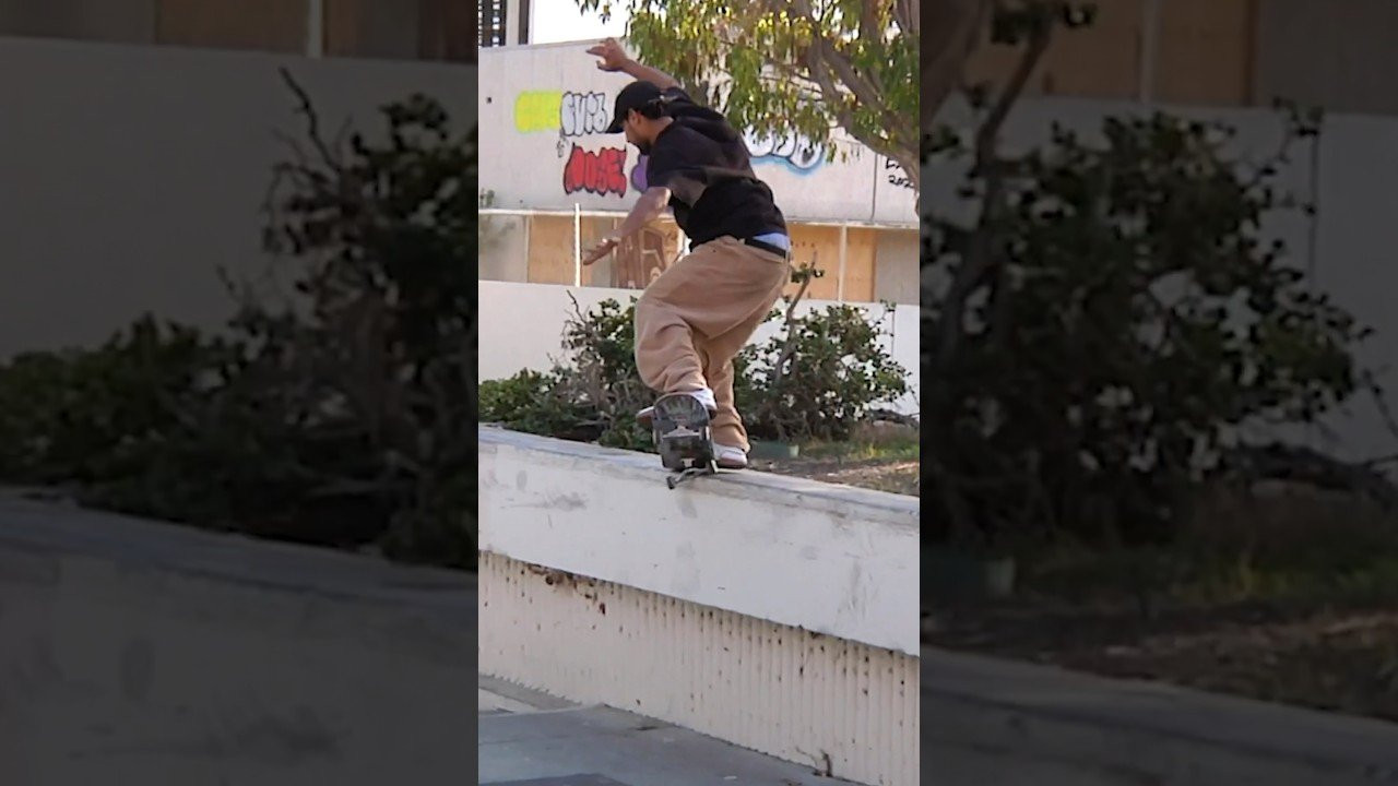 Tiago Lemos Nollie crook on the West La Courthouse out ledge as seen in our 2022 video ‘DEFINE’<br /><br />Filmed by Pekka Lovas and Alan Hannon <br /><br /><br />► Subscribe to Primitive Skate: http://bit.ly/prmtvsub<br /><br /><br />🔥 Follow us:<br />Instagram: http://instagram.com/primitiveskate<br /><br />💰 Shop:<br />http://primitiveskate.com<br /><br />Primitive Skateboarding was established in early 2014 by Paul Rodriguez and Heath Brinkley. Our pros are Paul Rodriguez, Tiago Lemos, Miles Silvas, Spencer Hamilton, Robert Neal, Carlos Ribeiro, Wade Desarmo, Franky Villani, Giovanni Vianna, Trent McClung and Tre Williams. Ams: Kyonosuke Yamashita, Dylan Jaeb,Filipe Mota, and Jonny Hernandez.