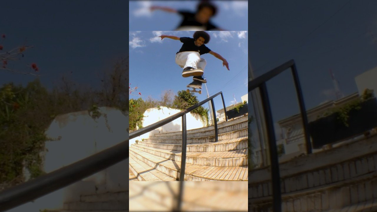 Nassim starts the fire with a marathon slide before running an absolute clinic from SD to Barci in this power-packed part.