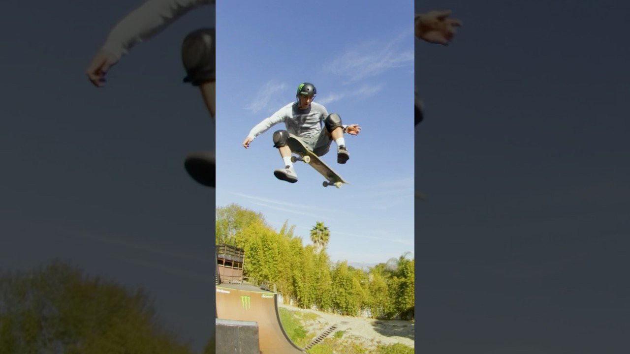 Tom’s bucked boundaries his whole life, but this powerful performance pushes vert skating into a new stratosphere. Buckle up…