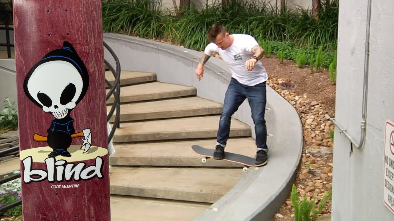 Cody McEntire for the Blind OG Reaper Graphic Series. The Reaper is back, now available at local shops and https://thankyousupply.com/blind<br /><br />SUBSCRIBE: https://bit.ly/SubscribeBlind<br />SHOP: https://thankyousupply.com/blind<br />INSTA: https://www.instagram.com/blindskate<br />FACEBOOK: https://www.facebook.com/Blindskatebo...<br />WEBSITE: http://blindskateboards.com<br /><br /><br />#blindskateboards #skateboarding #blindskate