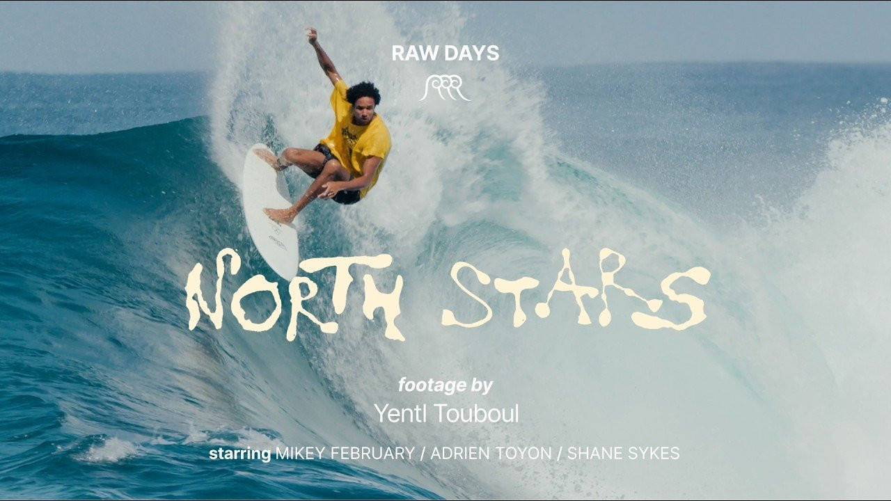 A handful of sessions from ’North Stars’, a new surf film by Yentl Touboul, starring Adrien Toyon, Mikey February and Shane Sykes in Reunion Island.<br /><br />Watch the full 42-minute film here: https://www.youtube.com/watch?v=BgqMInrs8Mw<br /><br />North Stars, a film supported by Vans and Sun Bum, behind-the-scenes brought to you by Channel Islands.<br /><br />- Surfer<br />Mikey February (https://www.instagram.com/mikeyfebruary)<br />Adrien Toyon (https://www.instagram.com/adrientoyon)<br />Shane Sykes (https://www.instagram.com/shane_sykes_)<br /><br />- Surfboards<br />[Mikey]<br />"Twin Pin" by Channel Islands Surfboards (https://www.instagram.com/cisurfboards)<br />"Happy Traveler" by Channel Islands Surfboards (https://www.instagram.com/cisurfboards)<br /><br />[Adrien]<br />"Twin" by Peta Surfboards (https://www.instagram.com/surfboardsbypeta)<br />"Big Sky Ltd side-cut fish" by Andrew Kidman (https://www.instagram.com/andrewkidman)<br />"Twin Pin" by Channel Islands Surfboards (https://www.instagram.com/cisurfboards)<br /><br />[Shane]<br />"Black and White" by Channel Islands Surfboards (https://www.instagram.com/cisurfboards)<br />"Sampler" by Channel Islands Surfboards (https://www.instagram.com/cisurfboards)<br /><br />- A film by<br />Yentl Touboul (https://www.instagram.com/yentlt)<br /><br />- Supported by<br />Channel Islands Surfboards (https://www.instagram.com/cisurfboards)<br /><br />- Location -<br />Reunion Island, France<br /><br /><br />🔗Follow us on<br />Website: https://nobodysurf.com<br />App: https://nobody.surf/Download<br />Instagram: https://www.instagram.com/nobody_surf/<br /><br />#surf #surfing #nobodysurf <br /><br />*****<br />NobodySurf / reblue Inc. has official rights to distribute this video on YouTube.<br />For inquiries, please get in touch with info@nobodysurf.com.<br /><br />© 2015 - 2025 NobodySurf / reblue Inc. All Rights Reserved.