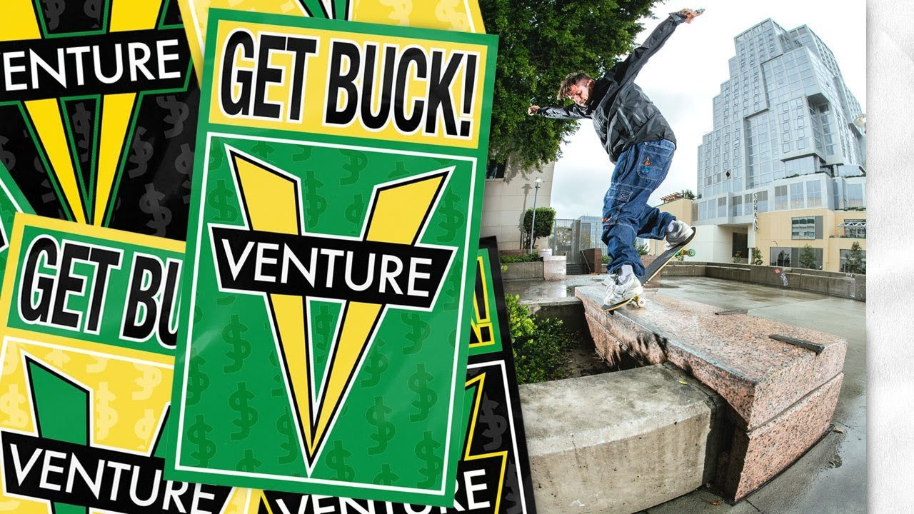 GET BUCK! Nikolai Piombo, Tanner Burzinski, Davey Sales, John Dilo, and Marcos Montoya coming through for the new Venture X Shake Junt Collab. Dropping at finer skate shops now.<br /><br />Edit by Shane Heyl & Beagle.<br /><br />Filmed by Beagle, Austin Ayub, Brandon Cortez, Kaylanne Diaz, Devin Lopez, Rasta Lou, Jake Lunsford, Dan Lundy, Omar Massiah, Tony Matarozza, Naquan Rollings, Daniel Wheatley, Robin Wilson, and Grant Yansura <br /><br />Music by:<br />MASK 2 MY FACE by Gangsta Boo <br />CYDAZZINDALOT by DJ Paul <br />GET BUCK MUTHA FUCKA by Three 6 Mafia <br /><br />Mixed by BEAGLE1
