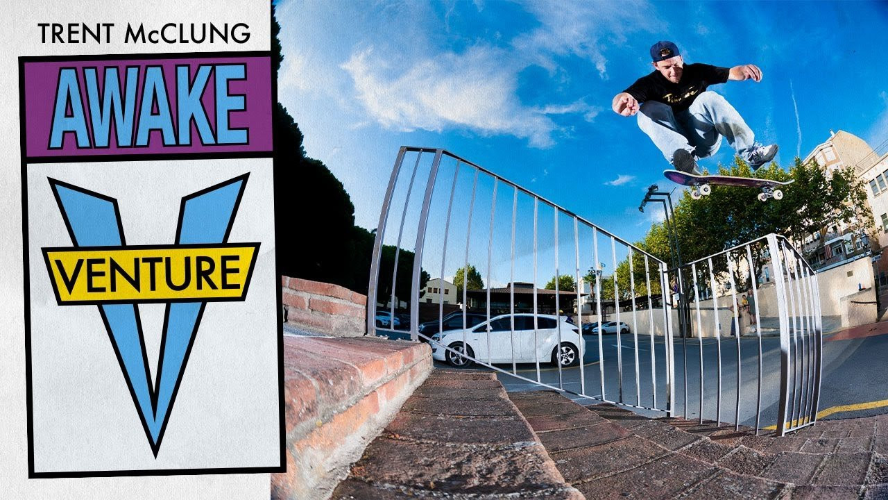 Trent McClung keeping it moving with all the tech you’d expect for his new AWAKE part.<br /><br />Filmed by Kevin Perez, Alex Kissinger, Eric Iwakura, Jake Leger, Will McCarthy, Tyler McCluskey, Richard Parry, & Tim Savage <br /><br />Edited by: Andres Bill