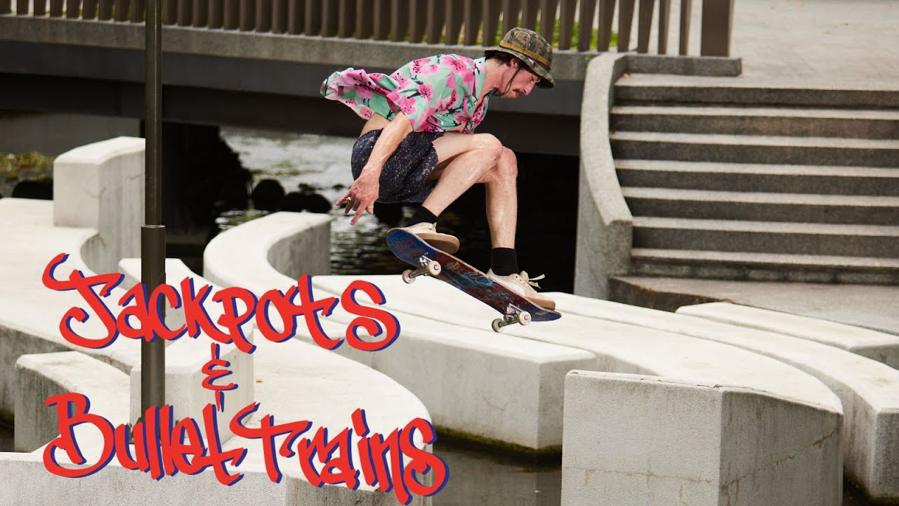 Part skateboarding video, part travel documentary, this crew is squeezing every drop out of a dream skate trip in Taiwan. Taipei’s Central Station in the sweltering heat, a cool off at the Taipei 101 Observatory, one of the tallest skyscrapers in the world. Then a bullet train to Taichung at 200MPH, where just outside the hotel was a creek with a natural stone kicker. An unbelievable Taiwanese Jackpot. Watch out for snakes!<br />Video by Josh Zickert and Five: https://www.instagram.com/fiveshiih/<br />https://www.instagram.com/jzradical/<br />Subscribe to TransWorld’s YouTube: http://twskate.co/gz8nsr<br />Follow TWS for the latest:<br />Daily videos, photos and more: http://skateboarding.transworld.net/<br />Like TransWorld SKATEboarding on Facebook: https://www.facebook.com/TransWorldSkate<br />Follow TransWorldSKATE on Instagram: https://instagram.com/transworldskate/