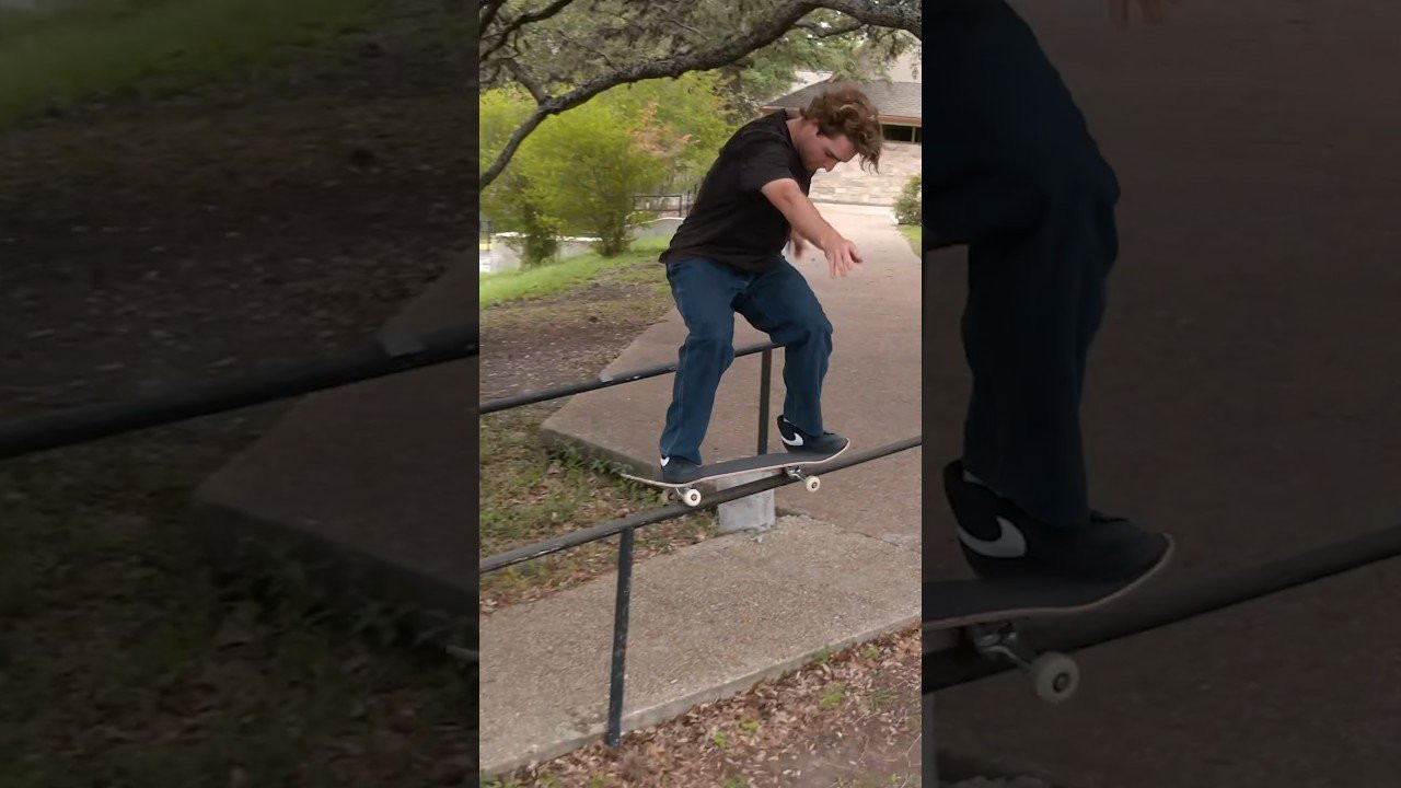 Dylan Jaeb holding onto this long Switch 50 on a mellow handicap rail in the streets of Texas as seen in our 2024 video ‘DAYDREAM’<br /><br />Filmed by Alex Kissinger<br /><br />► Subscribe to Primitive Skate: http://bit.ly/prmtvsub<br /><br /><br />🔥 Follow us:<br />Instagram: http://instagram.com/primitiveskate<br /><br />💰 Shop:<br />http://primitiveskate.com<br /><br />Primitive Skateboarding was established in early 2014 by Paul Rodriguez and Heath Brinkley. Our pros are Paul Rodriguez, Tiago Lemos, Miles Silvas, Spencer Hamilton, Robert Neal, Carlos Ribeiro, Wade Desarmo, Franky Villani, Giovanni Vianna, Trent McClung and Tre Williams. Ams: Kyonosuke Yamashita, Dylan Jaeb,Filipe Mota, and Jonny Hernandez.