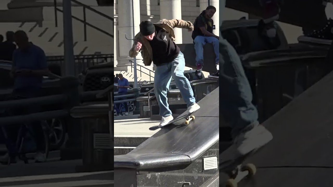 @donnyhixson sliding through NYC from issue his "Footy Party" part in issue 17. https://loom.ly/1QozFy4<br /><br /><br />#skateboarding #nyc #issue17 #partytime #footy #skater #skateeverydamnday #skateboarder