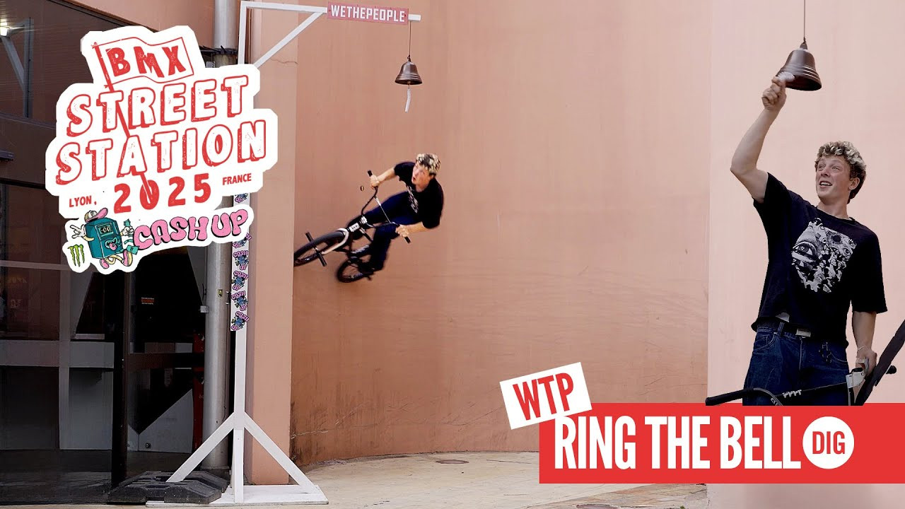 NEW DIG APPAREL https://shop.digbmx.com/collections/APPAREL-AND-MORE<br />-----<br />Ding Dong! WTP 'Ring the Bell' - Day 2 at BMX Street Station in Lyon, France, hosted by our friends at Bros Bike Store in partnership with the Monster Energy 'Cash Up' series.<br /><br />Video by Fred Murray<br /><br />https://brosstore.fr @brosbikestore <br />https://www.monsterenergy.com/ @MonsterEnergy <br />-----<br />Visit our website for more BMX videos - http://digbmx.com <br /><br />SUPPORT PROJECT X https://shop.digbmx.com/collections/project-x <br />SUBSCRIBE to the DIG channel for more videos - http://bit.ly/DigBMX<br /><br /> ● Facebook - https://facebook.com/digbmx <br /> ● Instagram - https://instagram.com/digbmx <br /> ● Twitter - https://twitter.com/digbmx <br /><br />#BMX #DIGBMX