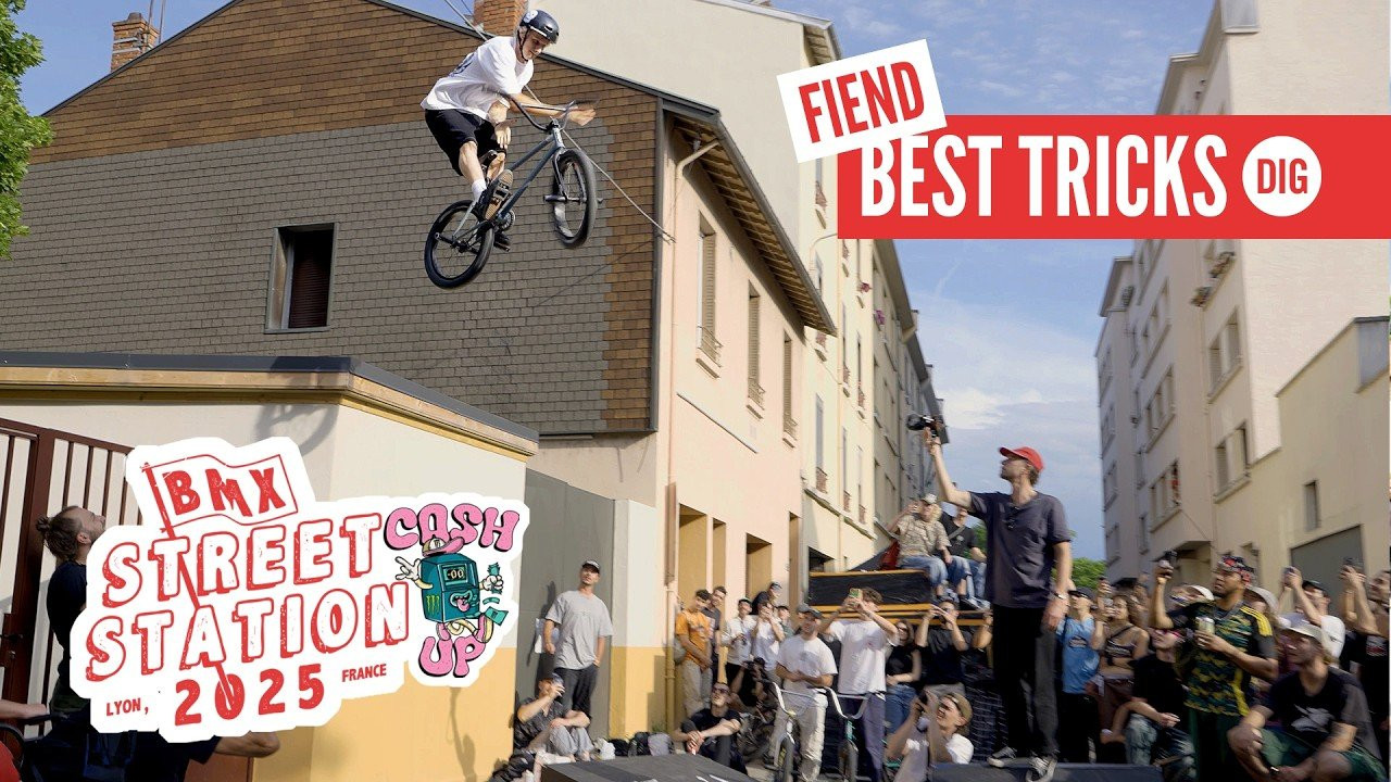 NEW DIG APPAREL https://shop.digbmx.com/collections/APPAREL-AND-MORE<br />-----<br /><br />Day 1 at BMX Street Station in Lyon, France, hosted by our friends at Bros Bike Store in partnership with the Monster Energy 'Cash Up' series, and things kicked off with the Fiend Best Tricks event and needless to say things got started in a big way. Look out for full coverage coming up right here on DIG.<br /><br />Video by Fred Murray<br /><br />https://brosstore.fr<br />https://www.monsterenergy.com/<br /><br /><br />-----<br />Visit our website for more BMX videos - http://digbmx.com <br /><br />SUPPORT PROJECT X https://shop.digbmx.com/collections/project-x <br />SUBSCRIBE to the DIG channel for more videos - http://bit.ly/DigBMX<br /><br /> ● Facebook - https://facebook.com/digbmx <br /> ● Instagram - https://instagram.com/digbmx <br /> ● Twitter - https://twitter.com/digbmx <br /><br />#BMX #DIGBMX
