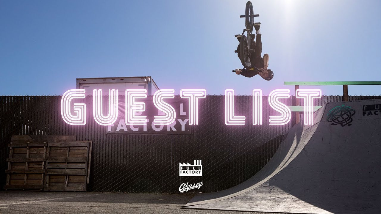 Guest List 14 is now live! Featuring Odyssey's Perris Benegas, who invited her homie / fellow San Diego area rider, Blake Peters. Enjoy! <br /><br />GUEST LIST is a series presented by Full Factory Distribution. They’ll ask 1 affiliated rider from the brands they distribute to invite a non-affiliated rider for a day sesh on the private Full Factory ramps. <br /><br />Video by Scott Marceau.<br /><br /><br /><br /><br /><br /><br />---<br />https://odysseybmx.com<br />https://shop.odysseybmx.com<br />---<br />https://facebook.com/odsybmx<br />https://twitter.com/odysseybmx<br />https://instagram.com/odysseybmx<br />https://youtube.com/odsyvision