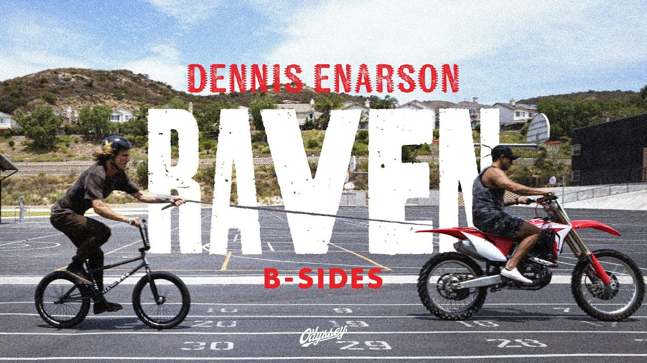 Sit back, relax, and enjoy over 30-minutes of battles, crashes, antics, unseen angles and more... from the making of Dennis Enarson's heavy-hitting video project, 'Raven'.<br /><br /><br />Video by Zach Krejmas<br />Cover photo by Scott Marceau<br /><br /><br /><br /><br /><br /><br /><br />---<br />https://odysseybmx.com<br />https://shop.odysseybmx.com<br />---<br />https://facebook.com/odsybmx<br />https://twitter.com/odysseybmx<br />https://instagram.com/odysseybmx<br />https://youtube.com/odsyvision