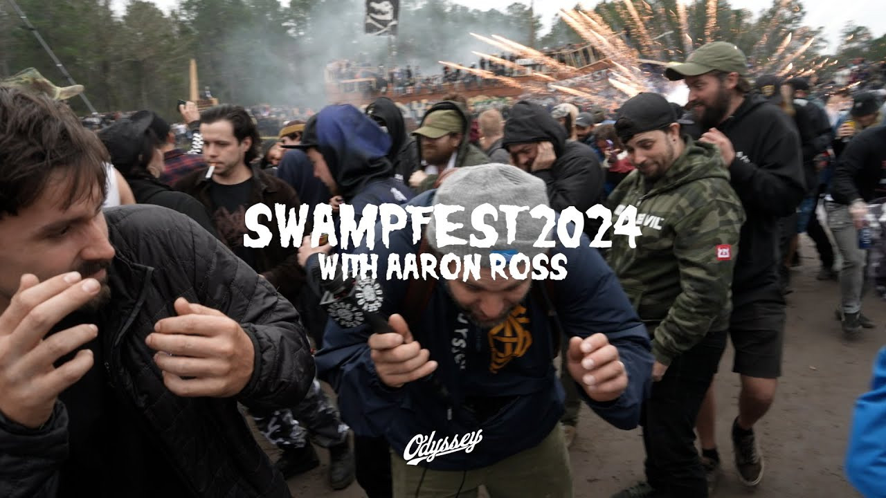 Once again, we handed Aaron Ross a microphone and sent him out to Swampfest '24 in Florida. His mission was to get the inside scoop on the event while avoiding explosions, flying skateboards and getting stuck in mud. Sit back and enjoy various interviews, assorted riding and overall general craziness.<br /><br />Thank you, Trey Jones and the rest of the crew, for another incredible event to remember! <br />Video by Zach Krejmas<br /><br /><br /><br /><br />---<br />https://odysseybmx.com<br />https://shop.odysseybmx.com<br />---<br />https://facebook.com/odsybmx<br />https://twitter.com/odysseybmx<br />https://instagram.com/odysseybmx<br />https://youtube.com/odsyvision