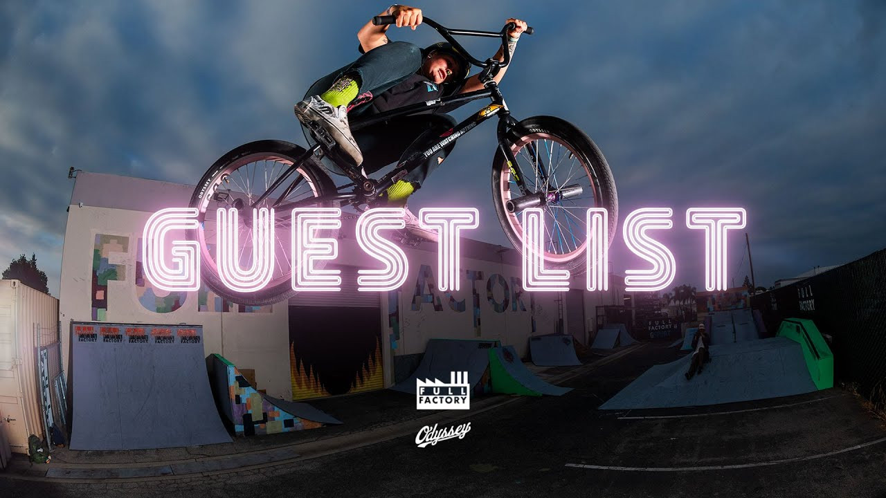 Guest List 6 is now live! Featuring Odyssey's Bethany Hedrick, who invited GT's Jesse Gregory. Enjoy! <br /><br />GUEST LIST is a new series presented by Full Factory Distribution. They’ll ask 1 affiliated rider from the brands they distribute to invite a non-affiliated rider for a day sesh on the private Full Factory ramps. Enjoy!<br /><br /><br />Video by Scott Marceau<br />Cover Photo by Jeff Zielinski<br /><br /><br /><br /><br /><br /><br />---<br />https://odysseybmx.com<br />https://shop.odysseybmx.com<br />---<br />https://facebook.com/odsybmx<br />https://twitter.com/odysseybmx<br />https://instagram.com/odysseybmx<br />https://youtube.com/odsyvision