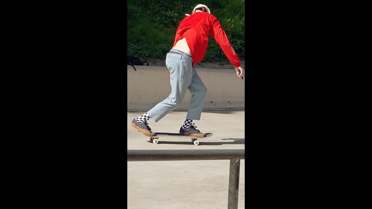 @cyril_killa and @danevaughn go back to back at Sereno. This was from Cyrils "Trunk hoarders" segment in issue 5 - https://loom.ly/GjMJFeY<br /><br />#skateboarding #california #skate