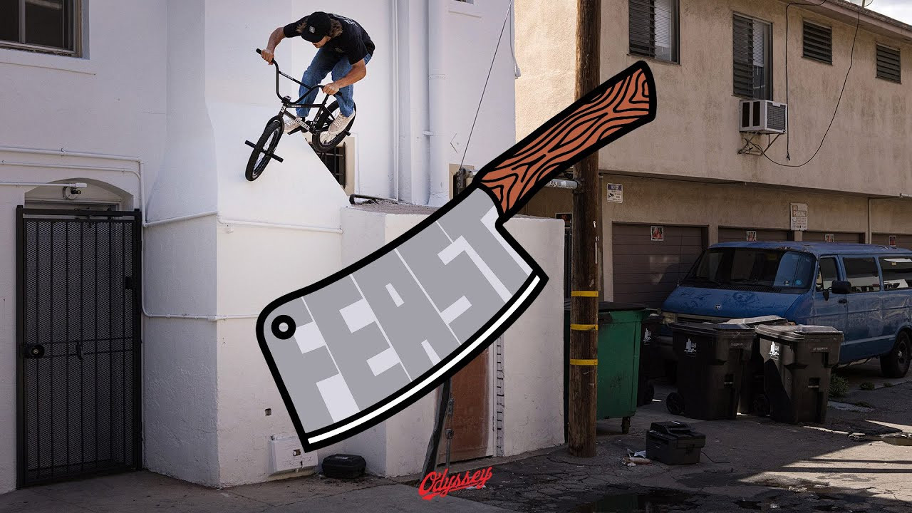 It's time to FEAST! Enjoy over 15-minutes of the Odyssey crew with dedicated parts from Boyd Hilder, Santi Laverde and Mikey Andrew. This is definitely a full course meal… sides from Tommy Dugan, Tallon Pemberton, Takato Ueda, Markus Hoyte, Aryei Levenson, Johnny Raekes, Gary Young, Dennis Enarson, Hilario Olivos, Devin Burks, Justin Spriet, Jarren Barboza, and Aaron Ross<br /><br />Filmed primarily in Southern California with clips from Texas, Nevada, and New York.<br /><br />Film/Edit - Zach Krejmas <br /><br />Additional filming by Trent Lutzke and Stephan August<br /><br /><br /><br /><br /><br />---<br />https://odysseybmx.com<br />https://shop.odysseybmx.com<br />---<br />https://facebook.com/odsybmx<br />https://twitter.com/odysseybmx<br />https://instagram.com/odysseybmx<br />https://youtube.com/odsyvision