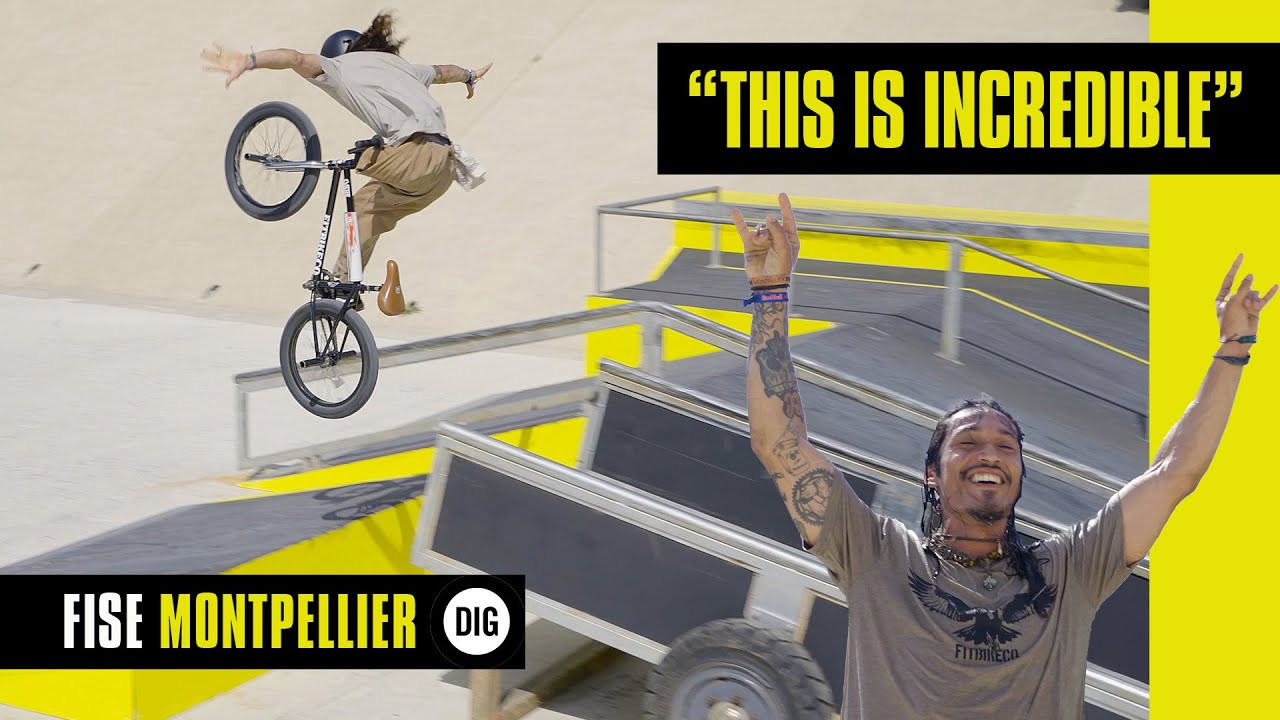 NEW DIG APPAREL https://shop.digbmx.com/collections/APPAREL-AND-MORE<br />-----<br /><br />On day one of FISE Montpellier 2025, the Shred Zone saw the Para BMX x FISE jam go down and it was truly mind-blowing. The level of riding was through the roof and watching all these guys land tricks together was something really special. They even went for a dip afterwards! Check all the best moments above.<br /><br />Video by Fred Murray<br /><br />https://fise.fr<br /><br />-----<br />Visit our website for more BMX videos - http://digbmx.com <br /><br />SUPPORT PROJECT X https://shop.digbmx.com/collections/project-x <br />SUBSCRIBE to the DIG channel for more videos - http://bit.ly/DigBMX<br /><br /> ● Facebook - https://facebook.com/digbmx <br /> ● Instagram - https://instagram.com/digbmx <br /> ● Twitter - https://twitter.com/digbmx <br /><br />#BMX #DIGBMX
