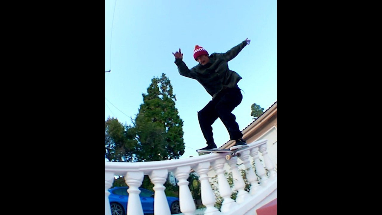 Erik Herrera, Stevie Perez, & Vincent Alvarez guest tricks for Dougie George’s Welcome to Chocolate part, now playing on our YouTube channel 🇹🇼📲