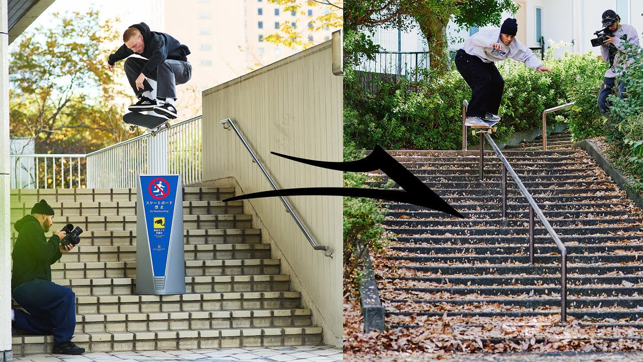 Toyko skate trip with the team<br /><br />Skaters <br />Bastien Salabanzi <br />Roman Hager<br />Gabryel Aguilar<br />Jumpei Tsutsumi<br /><br />Produced by: Luis Mora<br /><br />Filmed by: Luke Lutz and Luis Mora<br /><br />Edited by: Luis Mora<br /><br />Music: <br /><br />Yves Tumor - Crushed Velvet <br /><br />Yves Tumor - Lovely Sewer