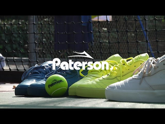 Presenting the Paterson collection by Lakai.<br />A colorful and sporty capsule personifying all things skateboarding.<br />Inspired by Paterson's tennis aesthetic and hometown style. The concept for the collection was created by East Coast skateboarder, designer, and brand owner German Nieves to showcase the heritage of Lakai with the non-conventional Paterson blueprint.<br /><br />Shop the collection here: