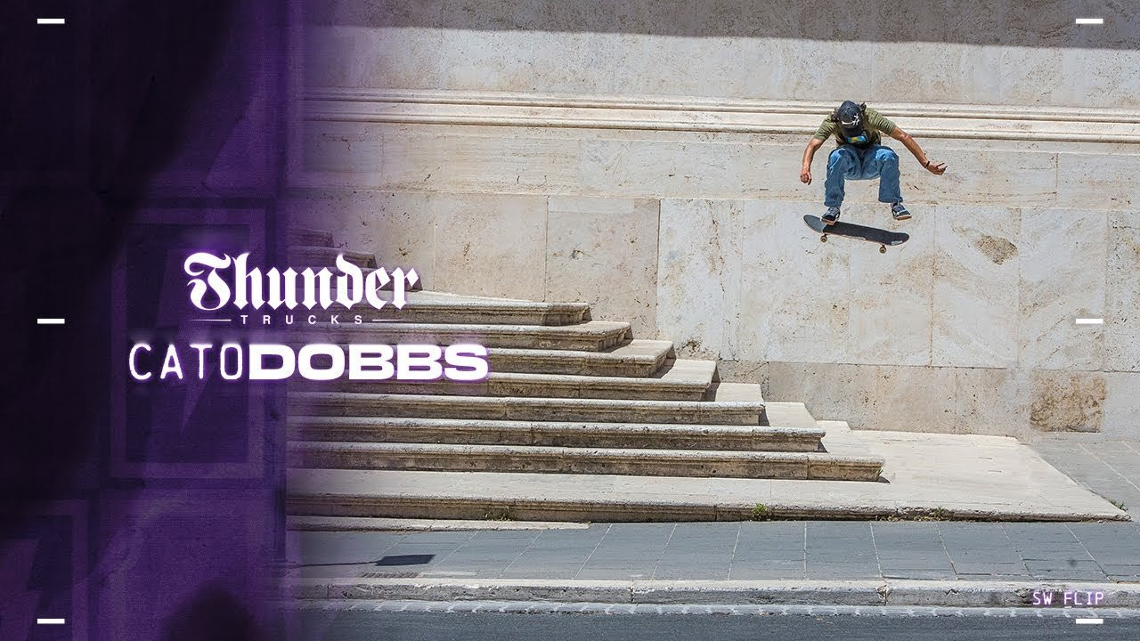 One trip from New Zealand to Barcelona, and Cato Dobbs stacked up a healthy mix of clips on some of the city's best spots for the newest Thunder Trucks edit. <br /><br />Filmed by Anthony Claravall - Edited by Andres Bill